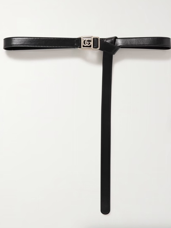 Gucci GG Leather Tie Belt size 90 main image 4